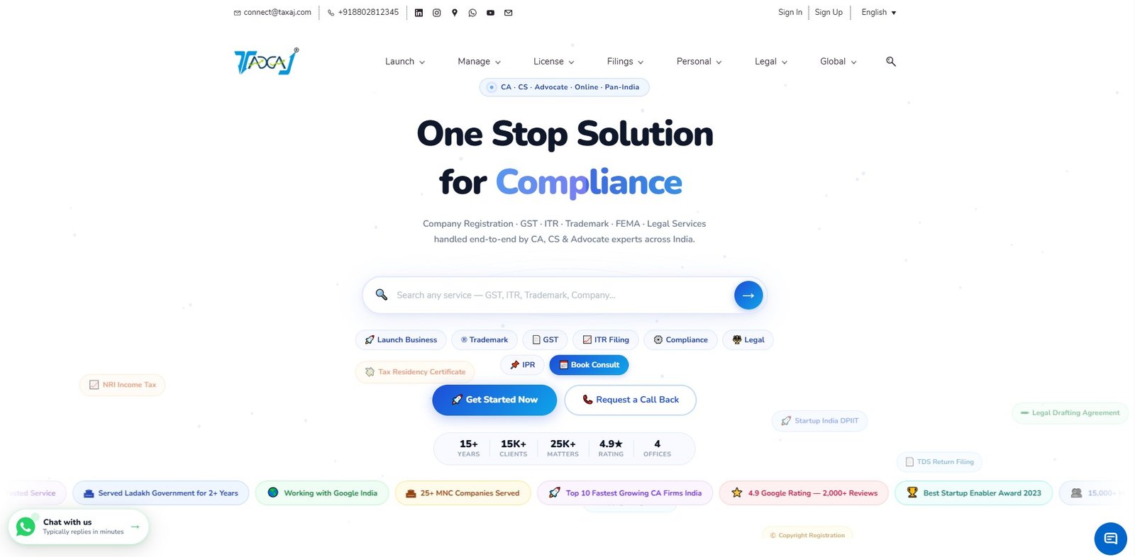 Financial Consulting | Company Registration, Tax Compliance &amp; Legal Advisory