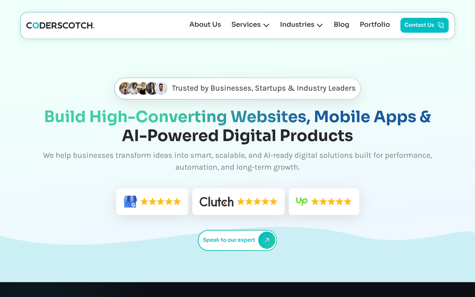 Custom web and mobile app development company | Coder Scotch