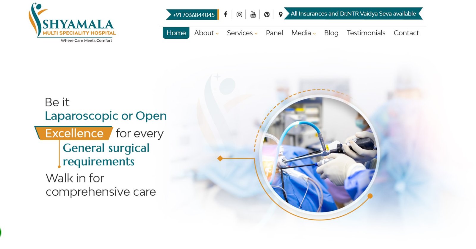 Multi speciality Hospital in Nandyala | Shyamala Multi Speciality Hospital