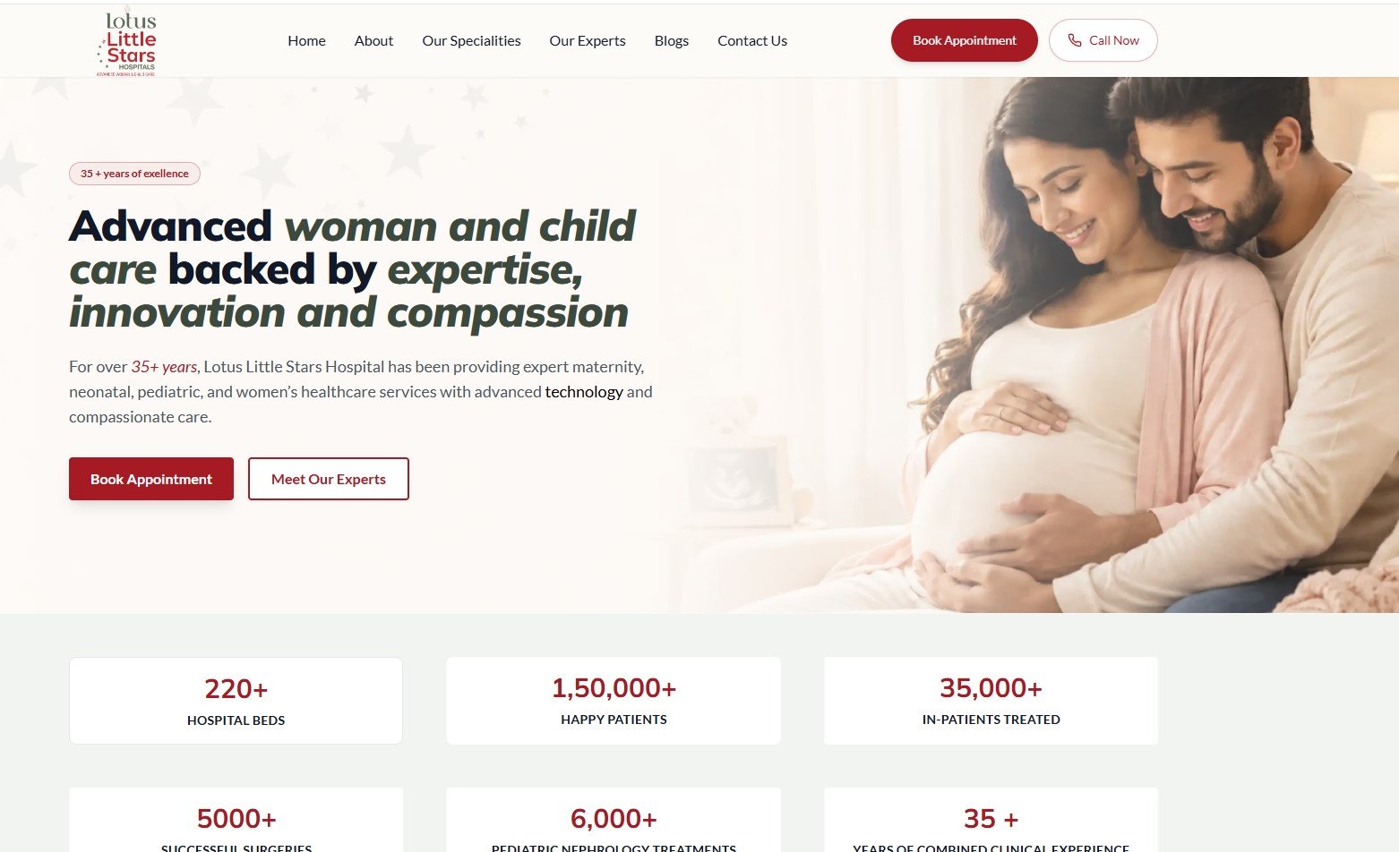 Best Women & Child Hospital in Hyderabad | Lotus Little Stars