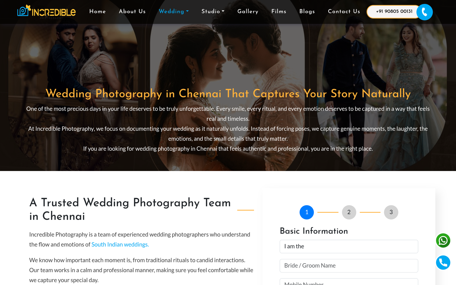 Wedding Photography in Chennai | Incredible Photography