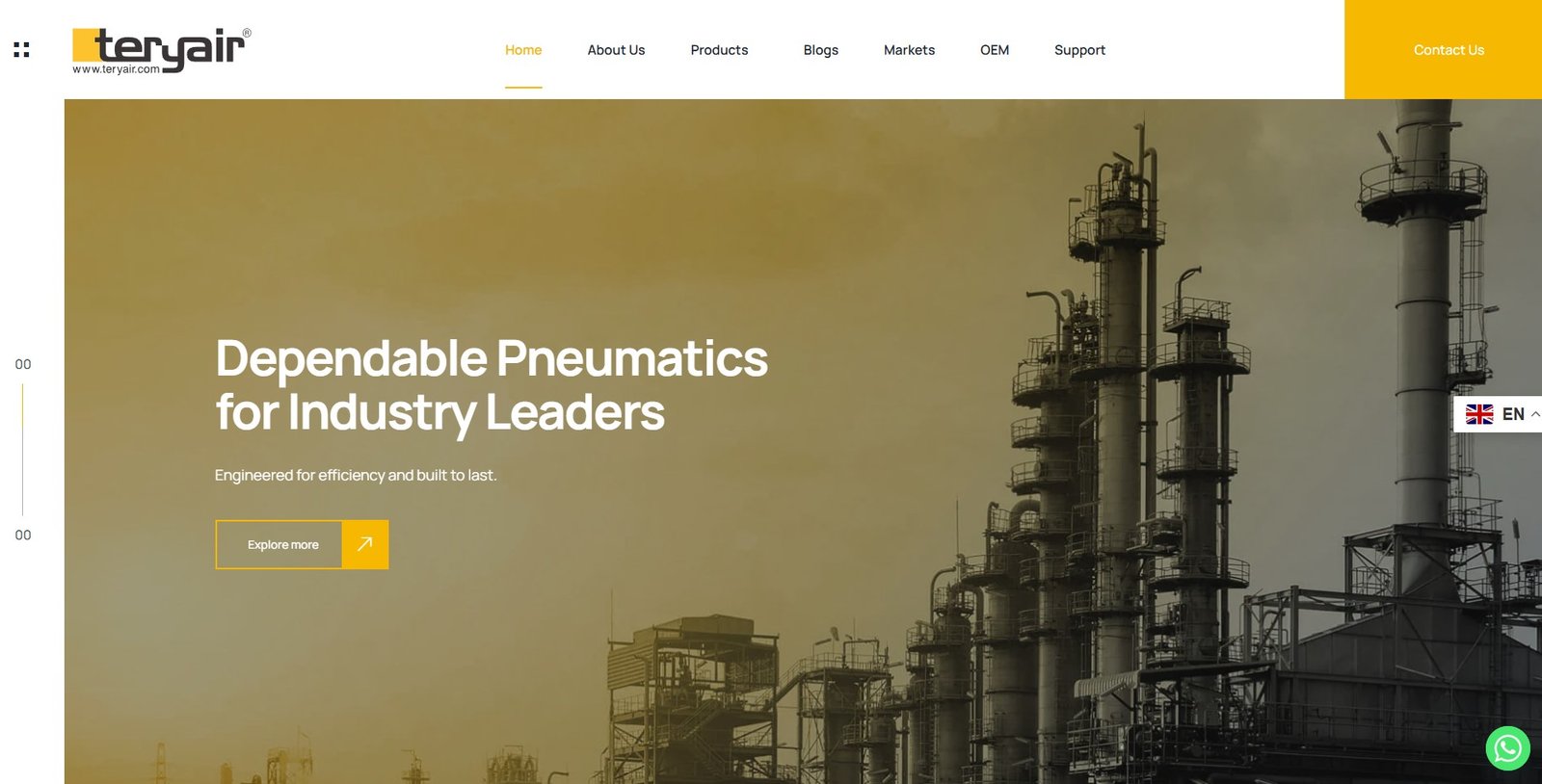 AODD Pump Manufacturers In India | Teryair
